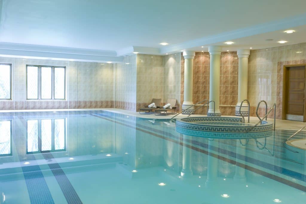 New Hall Hotel & Spa stunning swimming pool